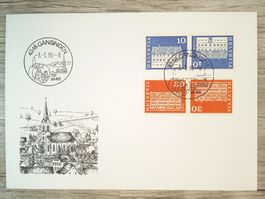 TR60 Enveloppe + Timbre Suisse 1990