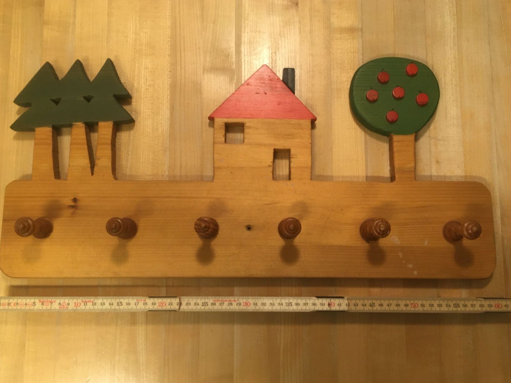 Porte manteau: Kindergarderobe aus Holz – D'occasion à Thal par cs60 1