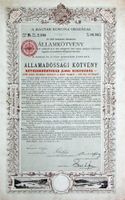 3% Königreich Ungarn, Budapest - 1895