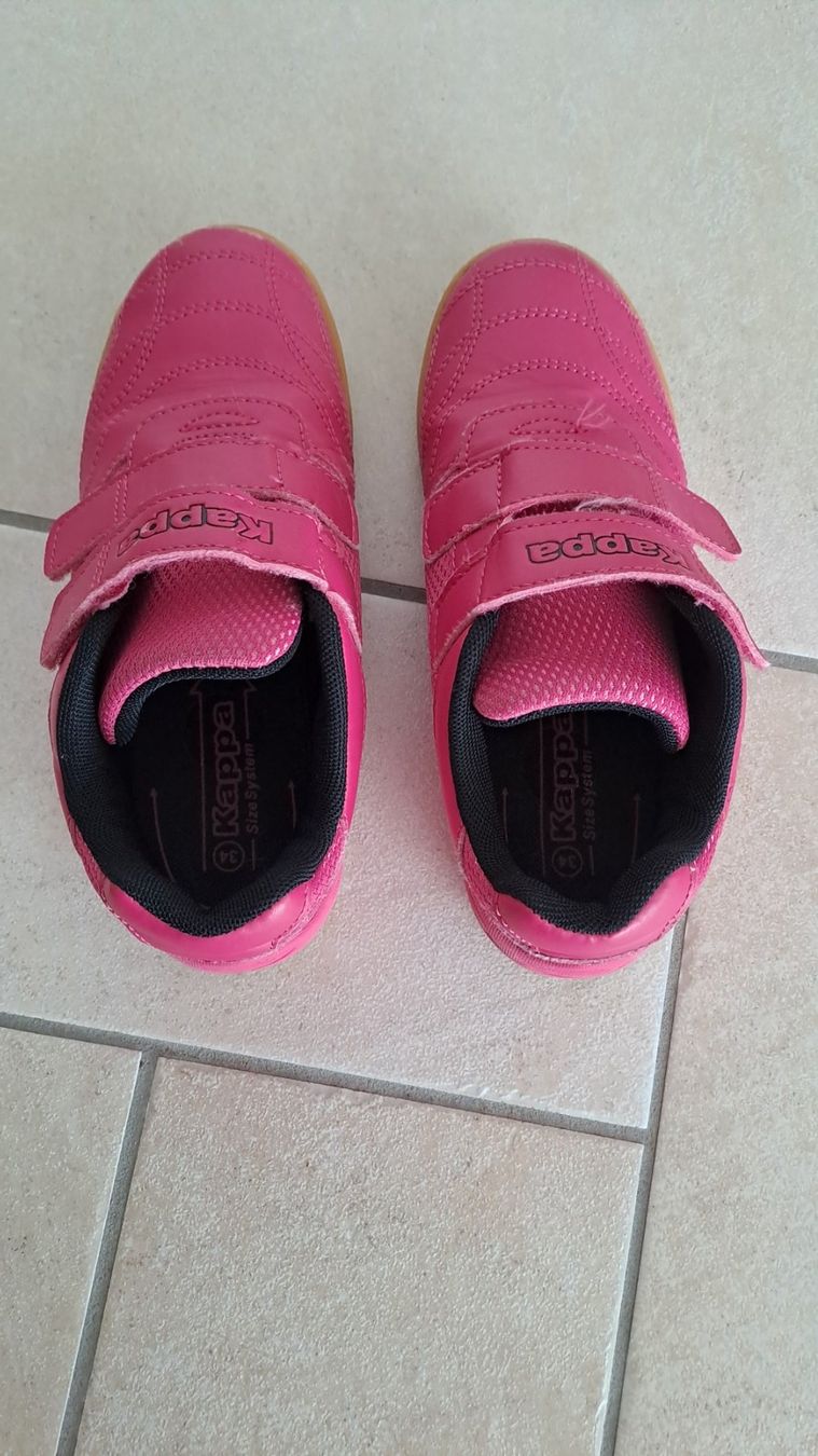Kappa Scarpe per ragazze: Hallenturnschuhe von Kappa Grösse 34 – Usato da Staufen venduto da mencel 2