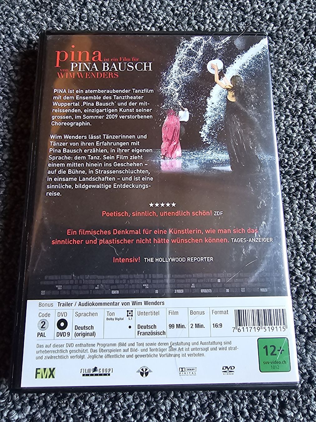 Tutti i DVDs: DVD Pina (22164) – Usato da Ruswil venduto da jan_bxl5 1