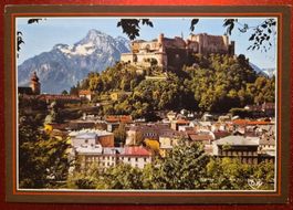 Salzburg Kapuzinerberg Hohensalzburg 1987