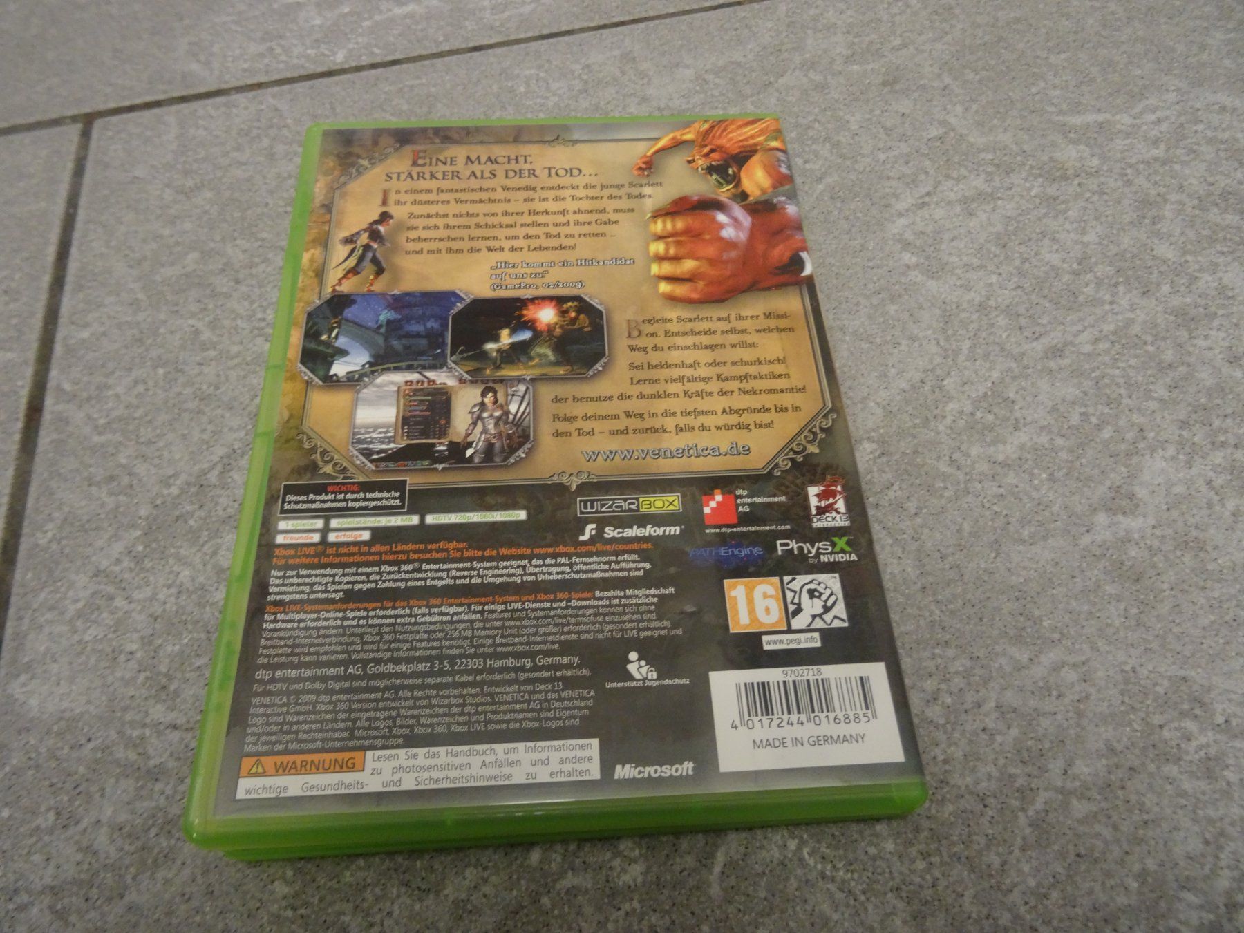Microsoft Giochi: Xbox 360 Venetica – Usato da Olten venduto da Disc-Ausverkauf 2