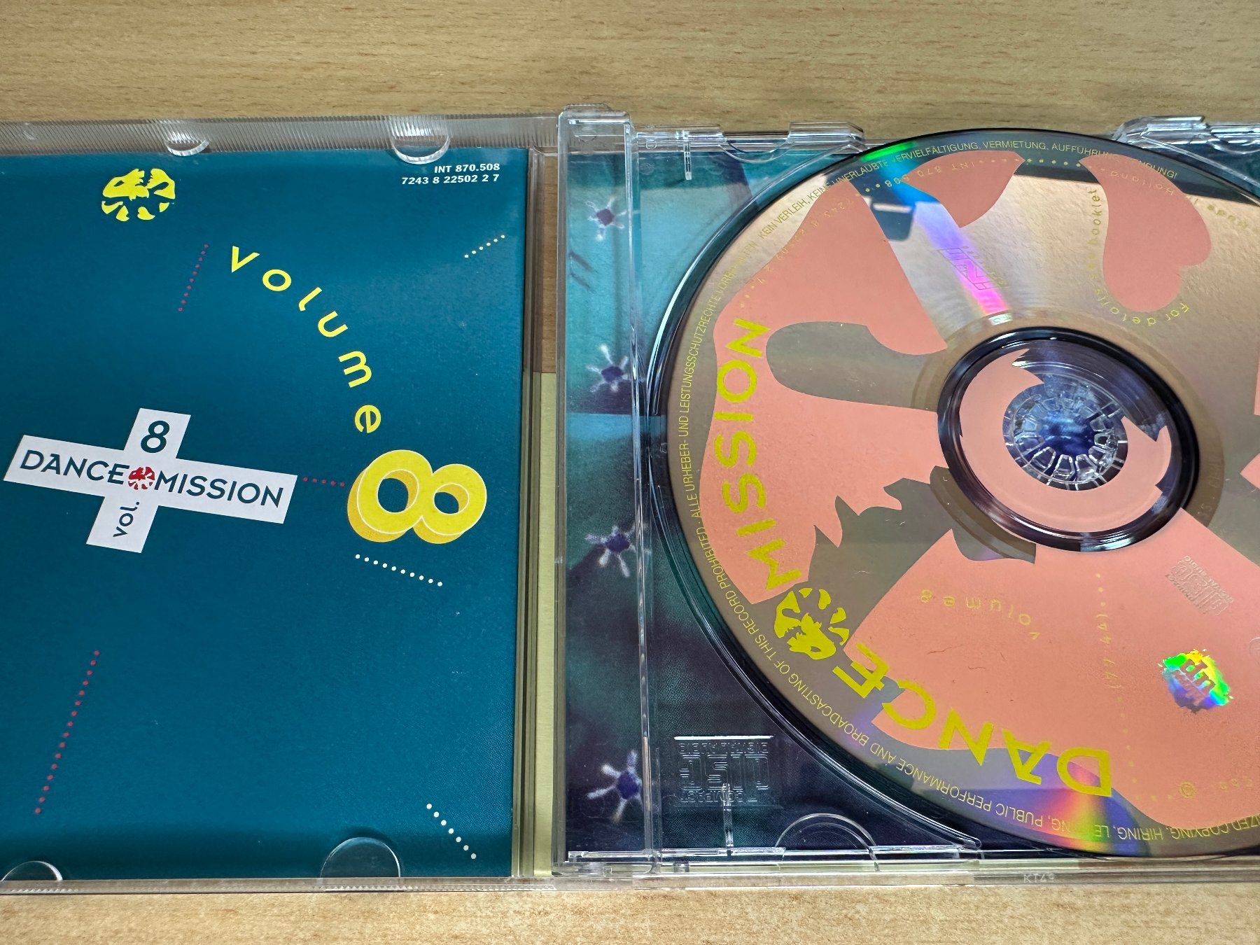 CD: L8 Various – Dance Mission Volume 8 – Usato da Rikon im Tösstal venduto da Alpenmutz 2