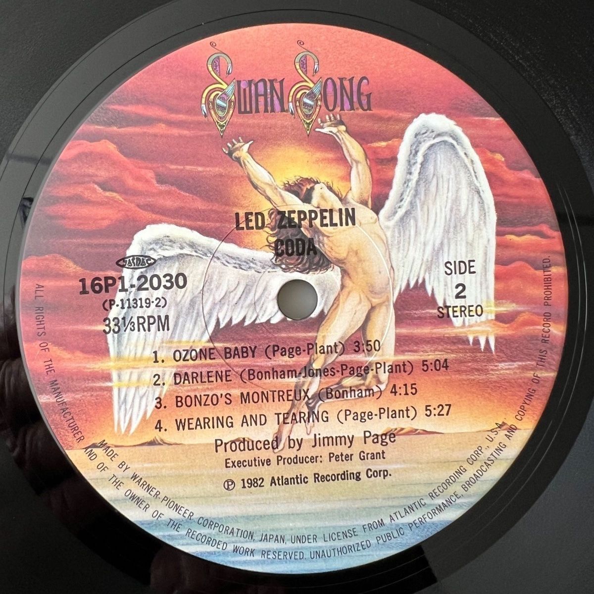 Dischi in vinile: Led Zeppelin - Coda / Japan-Press 1988 - TOP – Usato da Gais venduto da soundcave57 4
