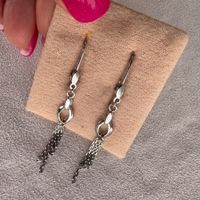 Silber 800 Ohrringe Earrings Silver Vintage