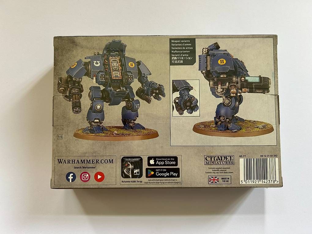 Kit di modellismo & Modellini statici: Warhammer 40000 Space Marine Redemptor Dreadnought – Usato da Eichberg venduto da sam_8c2w 1