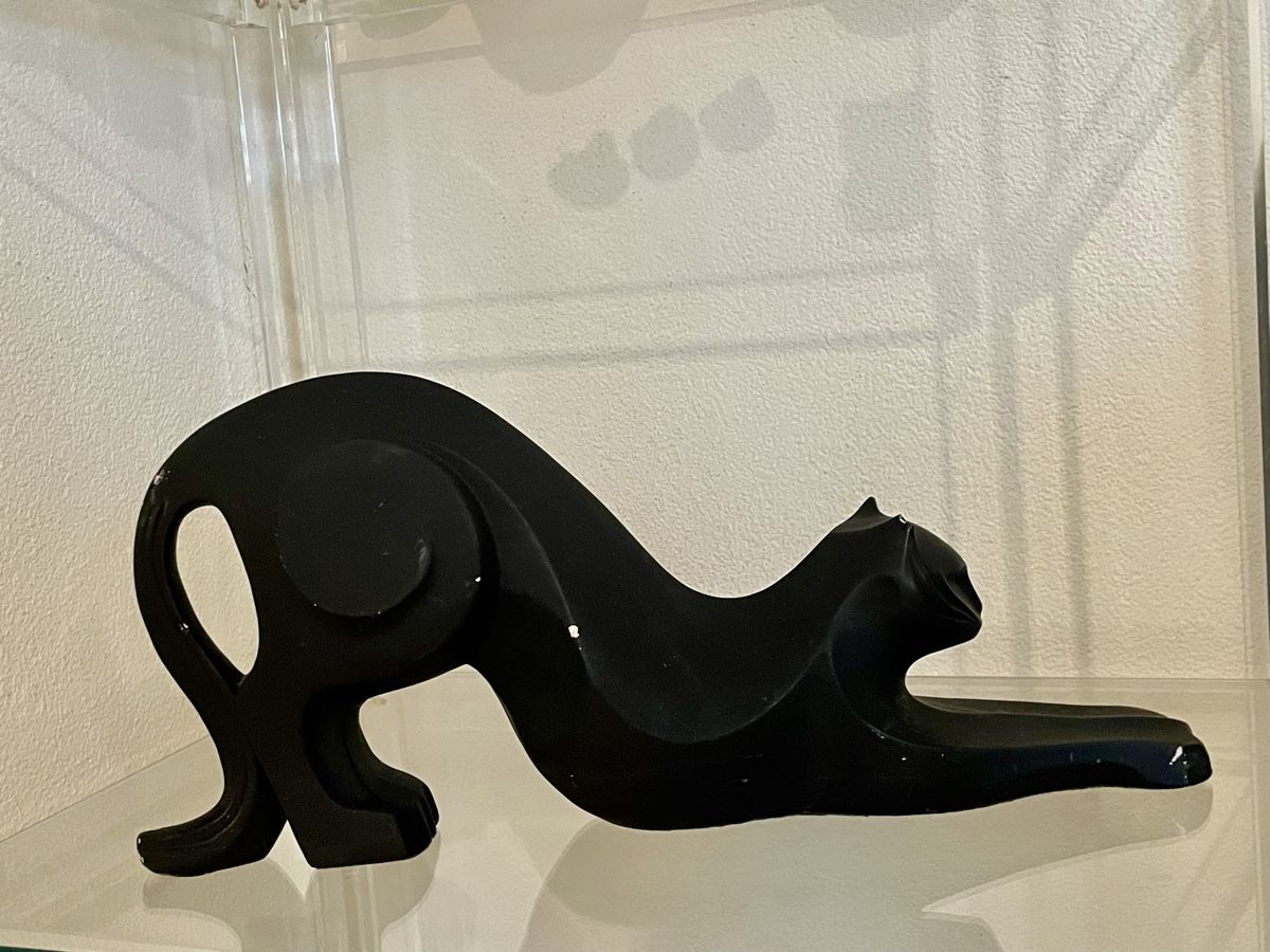 Sculture & Statue: KATZE Austin Skulptur 1990 – Usato da Richterswil venduto da Prangins9 7