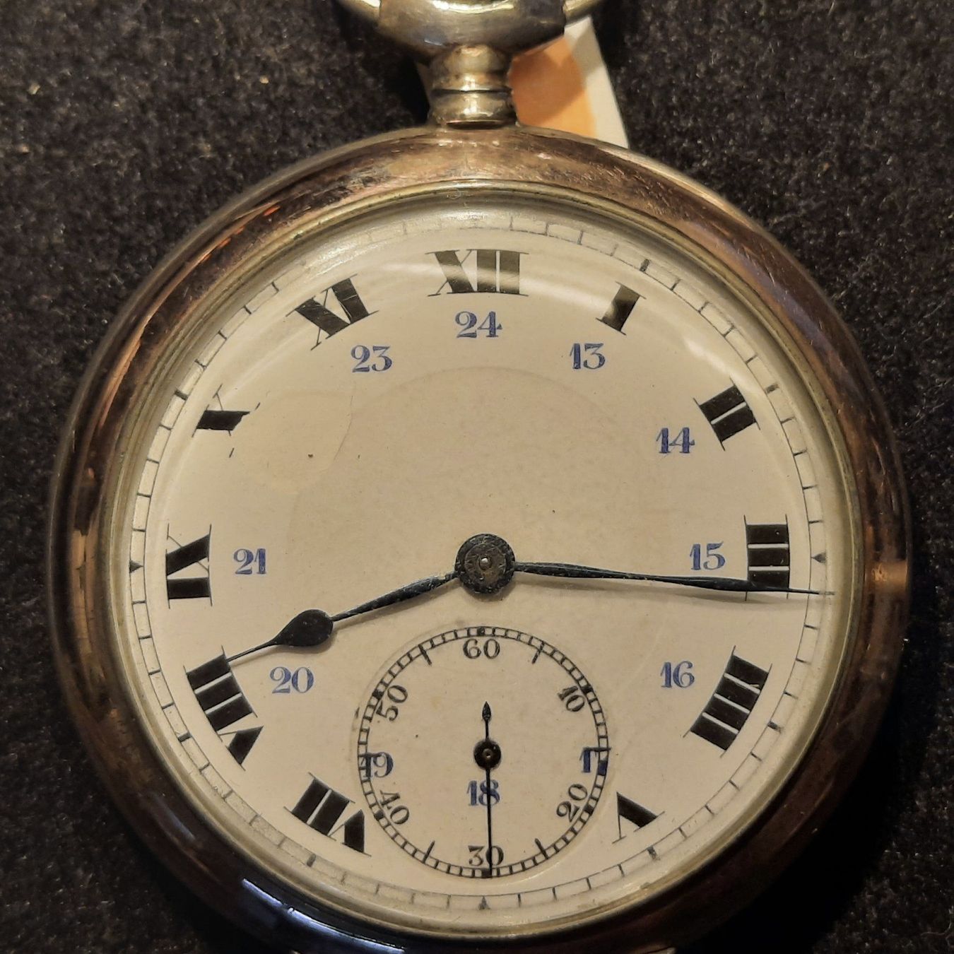 Moeris Uhren: Taschenuhr MOERIS Silber – Gebraucht aus Busswil BE von balu37