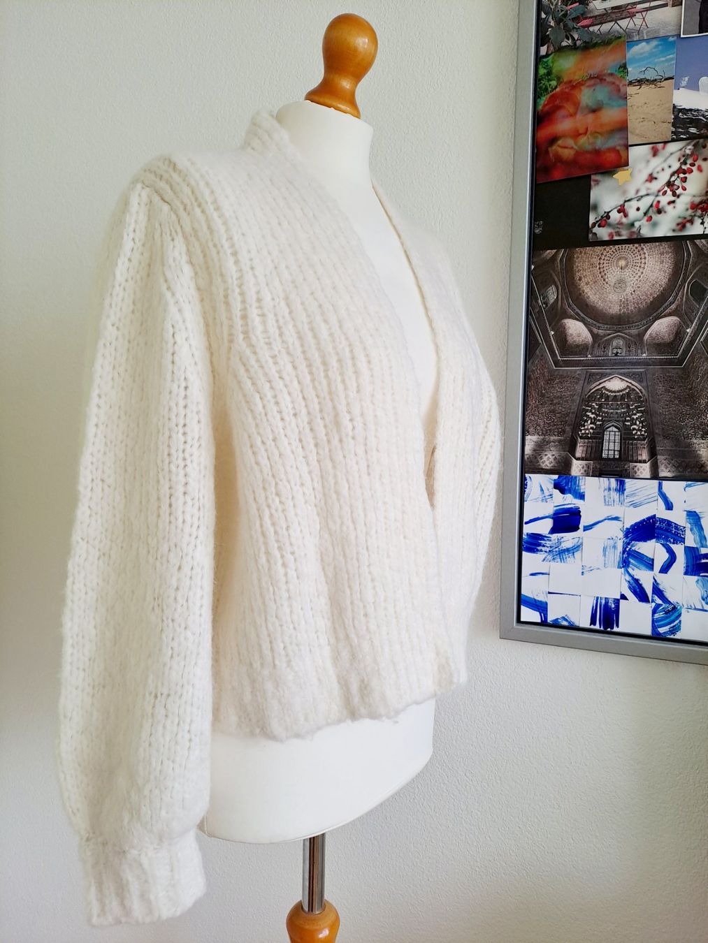 S.Oliver Giacche: Strickjacke crème-weiss von s.Oliver, M – Nuovo (secondo la descrizione) da Volketswil venduto da ronbons 2