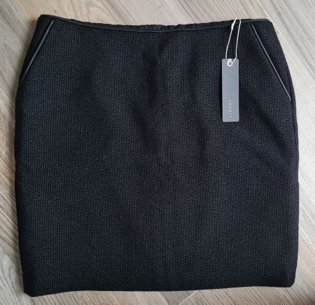 ESPRIT jupe rock wolle schwarz Grösse 36 * neu mit etikett *