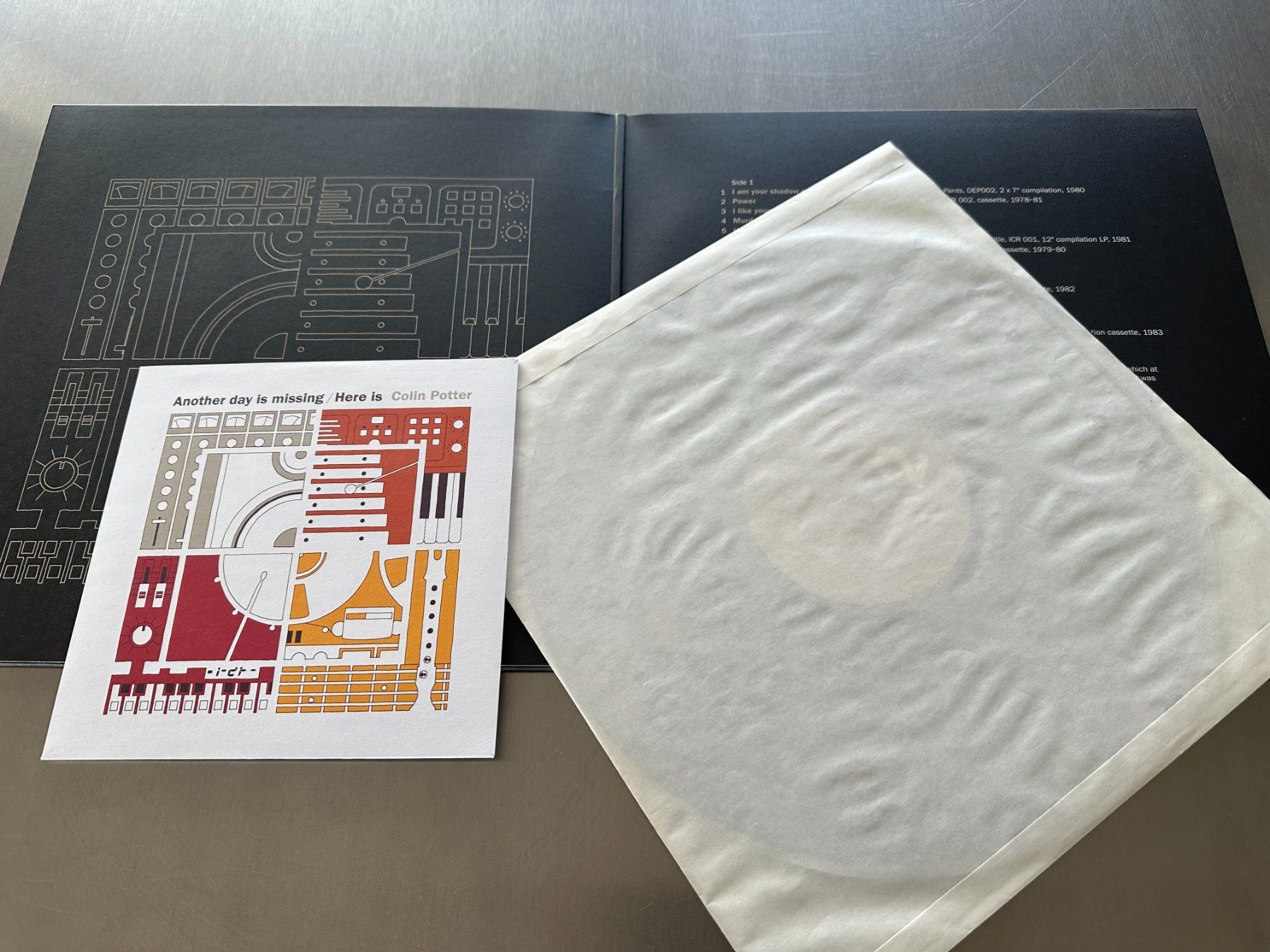 Dischi in vinile: COLIN POTTER LP + 7 A SKELETON / CUPBOARD SITUATION - VOD !! – Nuovo (secondo la descrizione) da Sion venduto da jaipur1401 4