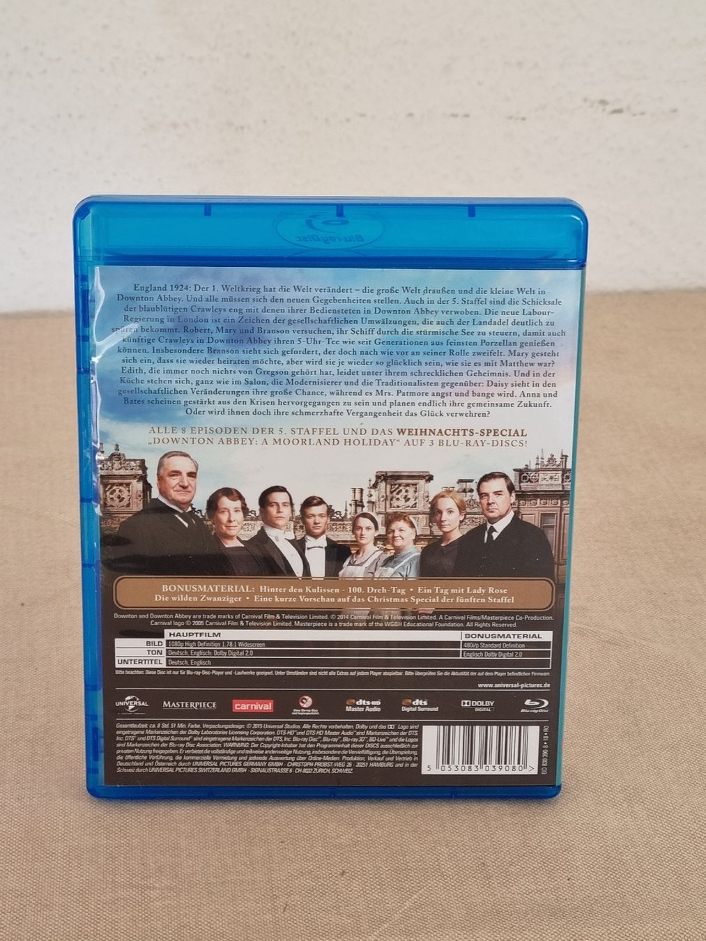 Tutti i DVDs: Downton Abbey Staffel 5 Blu-ray – Usato da Pratteln venduto da heinz321 1