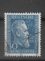 Bund Röntgen MiNr. 147 gestempelt