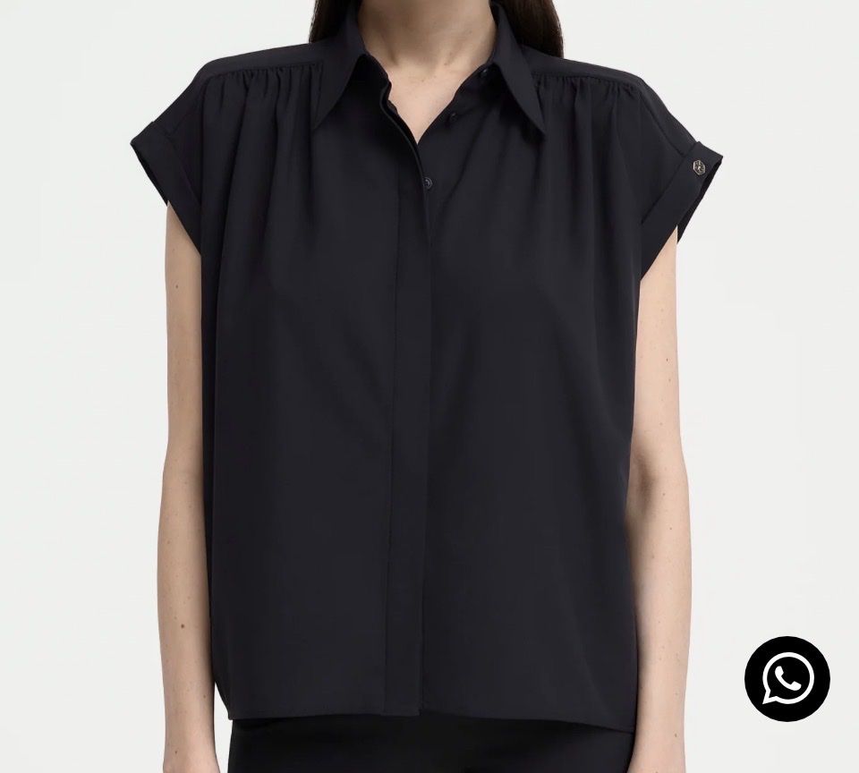 Ina Kess Blusen: Ina Kess Casette Bluse schwarz XS – Gebraucht aus Wettswil von Harmony83