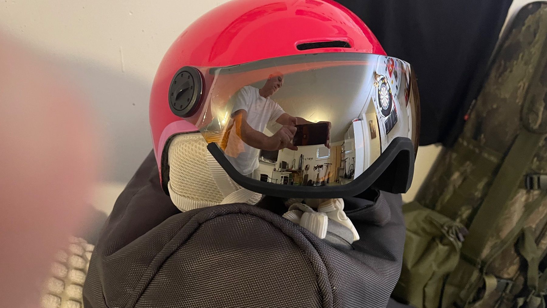 Salomon Helme: Skihelm Salomon, Gr. S, mit Visier pink – Gebraucht aus zeihen von Racer-71 2