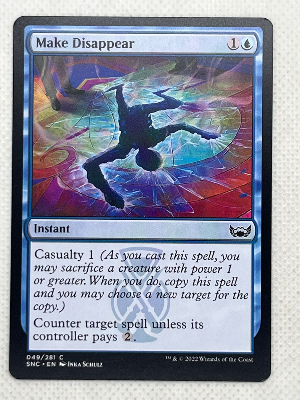Magic The Gathering Sammelbilder & Trading cards: MTG Make Disappear SNC 049 Englisch Common – Gebraucht aus Hinterkappelen von Kim1992