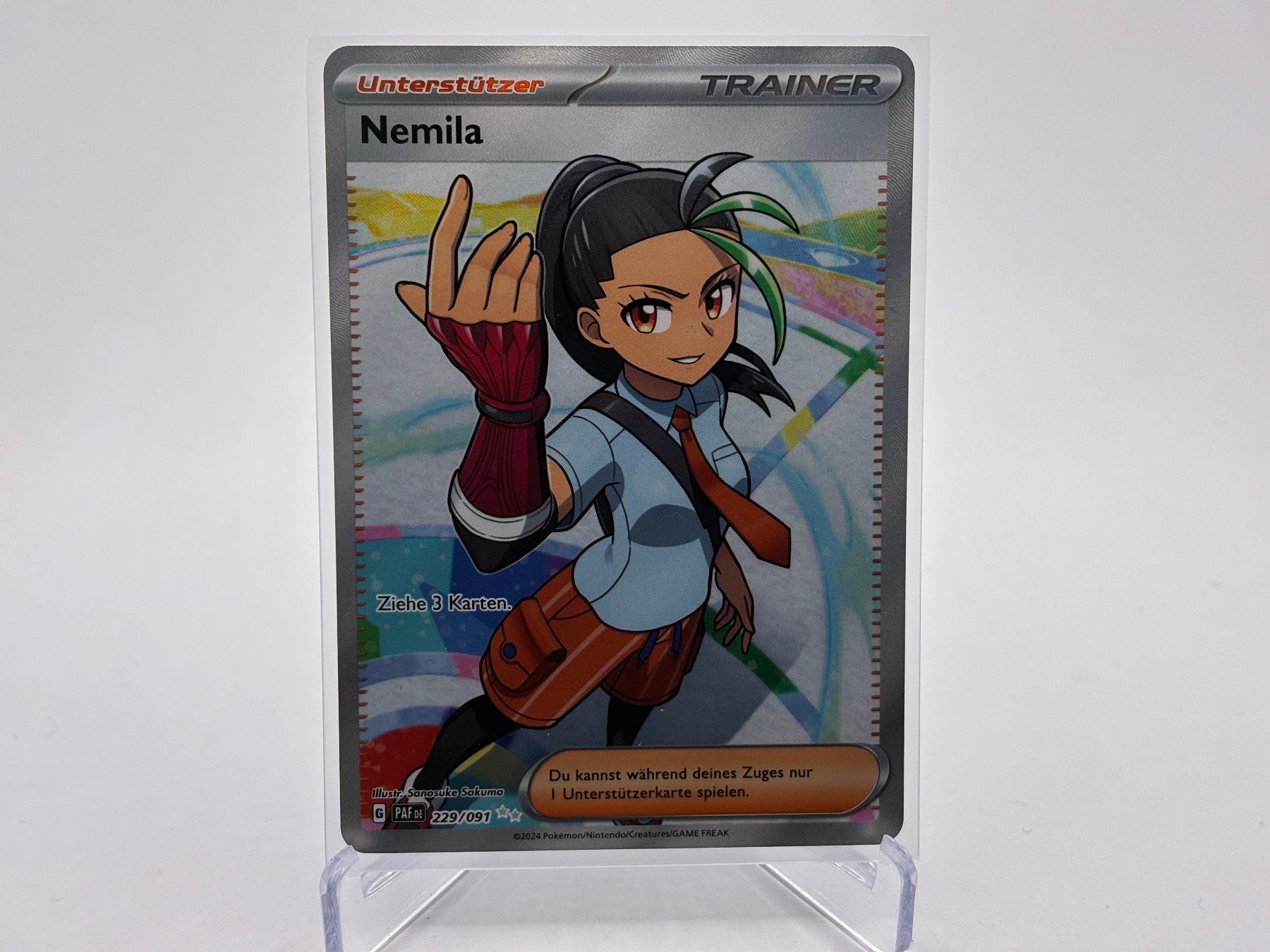 Pokémon Sammelbilder & Trading cards: Paldeas Schicksale - Nemila  (PAF 229) - DE – Neu (gemäss Beschreibung) aus Allschwil von Bullach