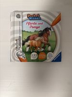 Tiptoi Pocket Wissen Pferde und Ponys-Spiel, Top Zustand!