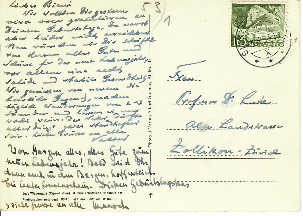 Cartoline postali: Sils - Maria – Usato da Hochdorf venduto da Ziegel-16 1