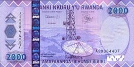 Ruanda 2000 Franc 2007 UNC