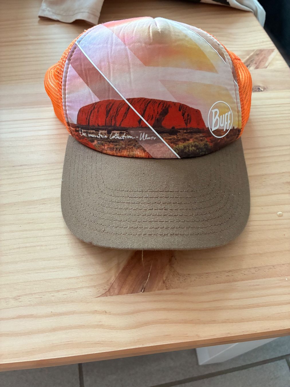 Hüte, Mützen & Caps: Buff-Trucker Cap Orange – Gebraucht aus Schwarzenburg von Murjek