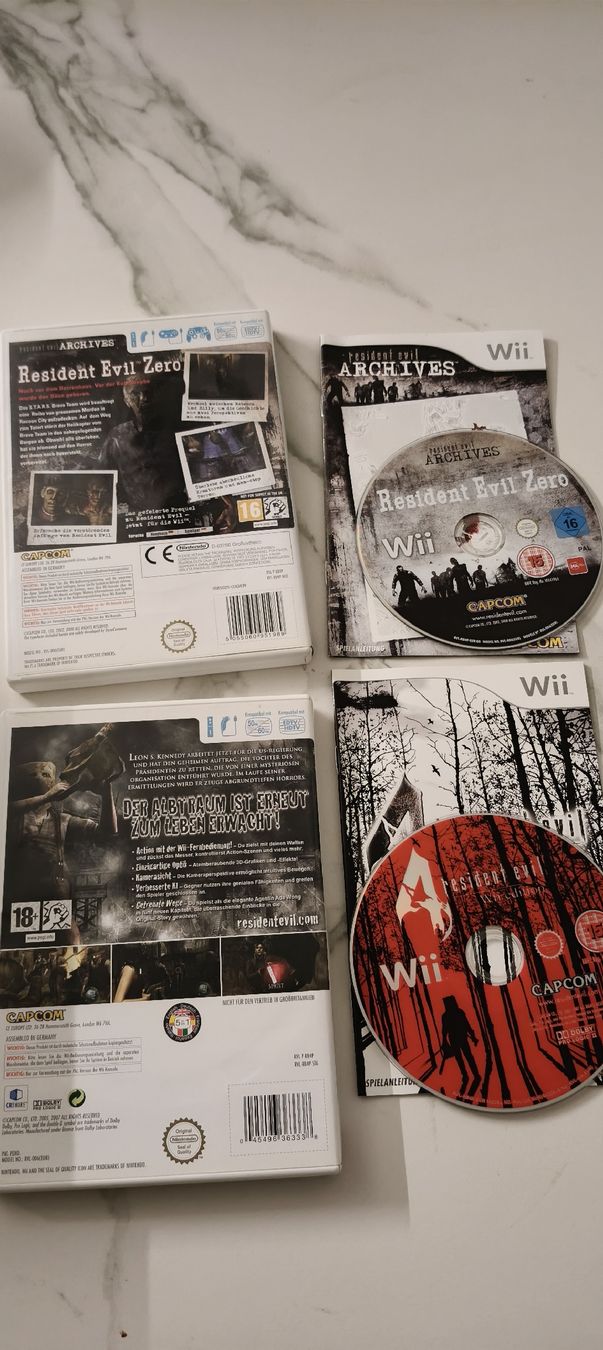 Nintendo Spiele: Resident Evil Zero + Resident Evil Wii Edition Nintendo wii – Gebraucht aus Oensingen von ece_8k7q 1