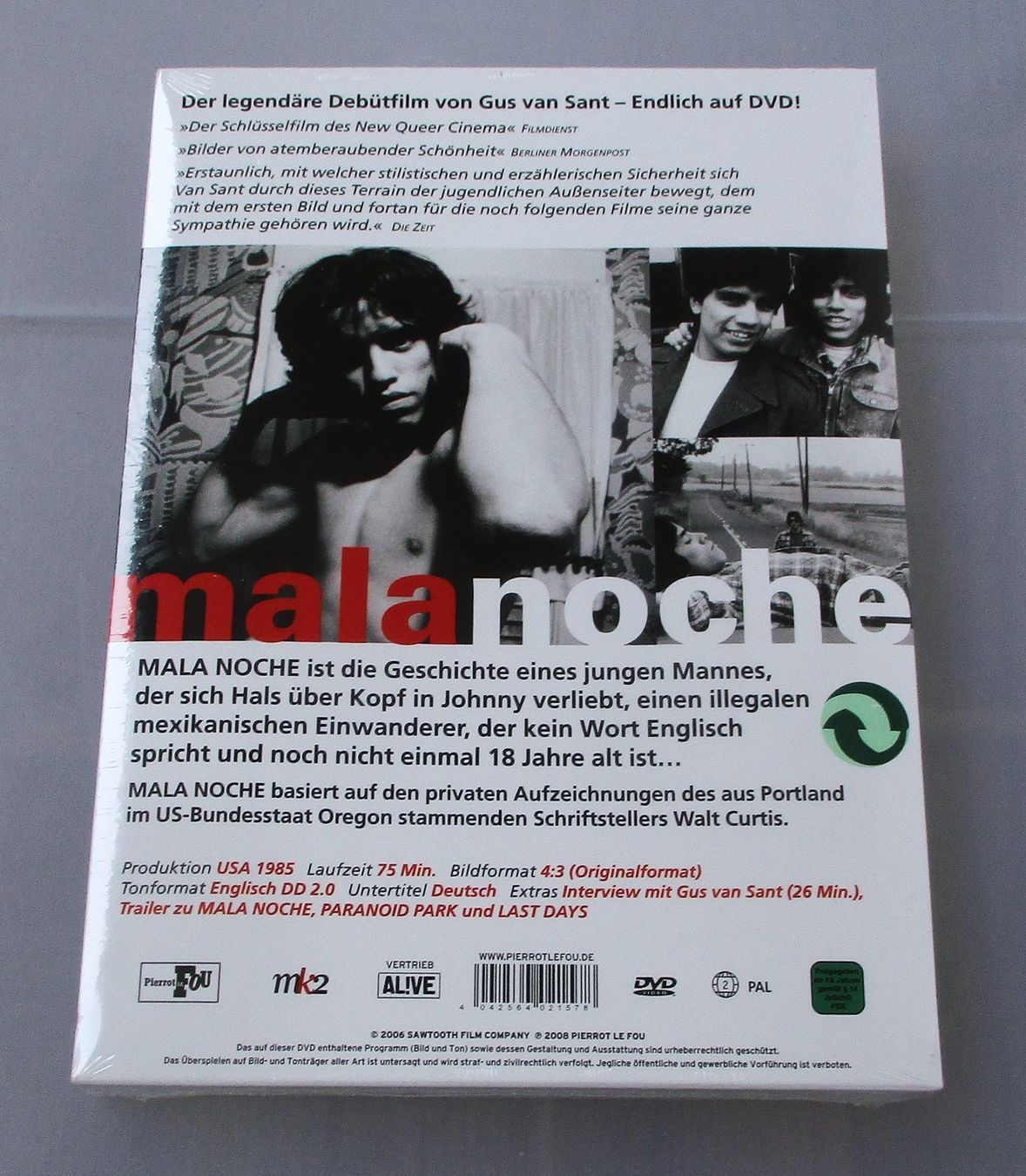 Tutti i DVDs: MALA NOCHE - Gus Van Sant NEU/OVP – Nuovo e nell'imballaggio originale da Wattwil venduto da Muriel10 1
