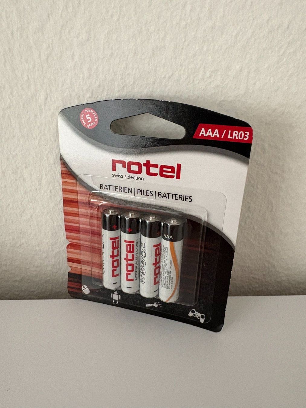 Akkus & Batterien: Rotel AAA/LR03 Batterien – Neu und originalverpackt aus Gossau SG von Sekki0407