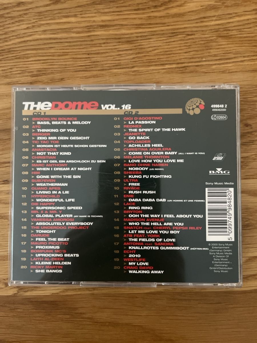 CDs: The Dome 16, Doppel CD – D'occasion à Sursee par abcdxyz 1