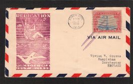 USA - Aviatik , Einweihung Flughafen Ponca City 4.6.1930 (So