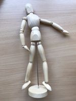 Holz-Mannequin mit Sockel Grösse ca 30 cm