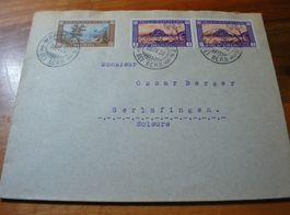 Pro Juventutebrief 1929, bunt frankiert, o Worblaufen, Bern