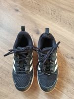 Adidas Hallenschuhe, schwarz, Grösse 37 1/3