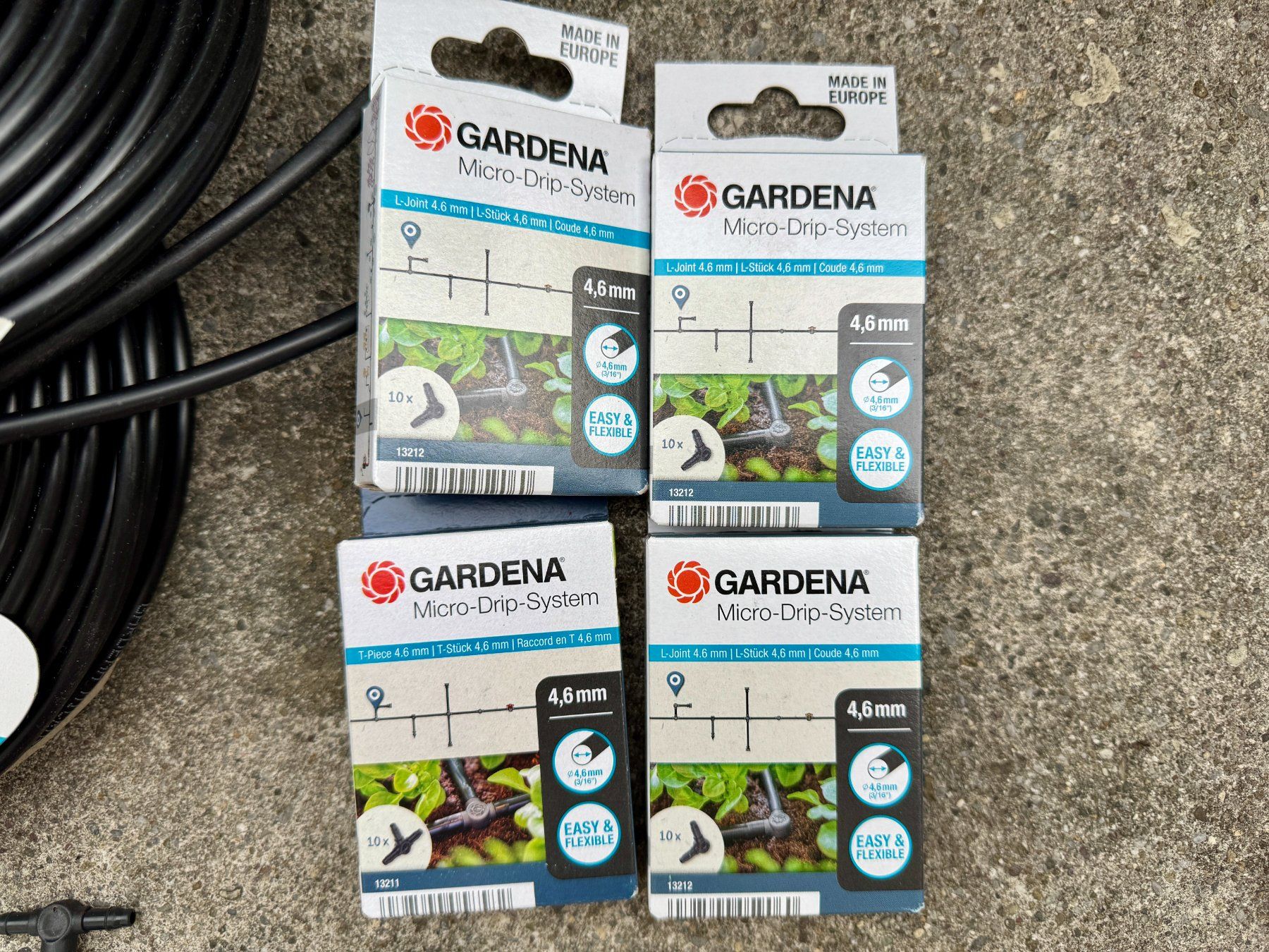 Gardena Tubi & Tubi flessibili: Gardena Micro Drip System OHNE Solar-Wasserpumpe – Usato da Schlieren venduto da Edgar_k 6