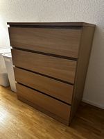 Kommode IKEA MALM (eichenbraun) 