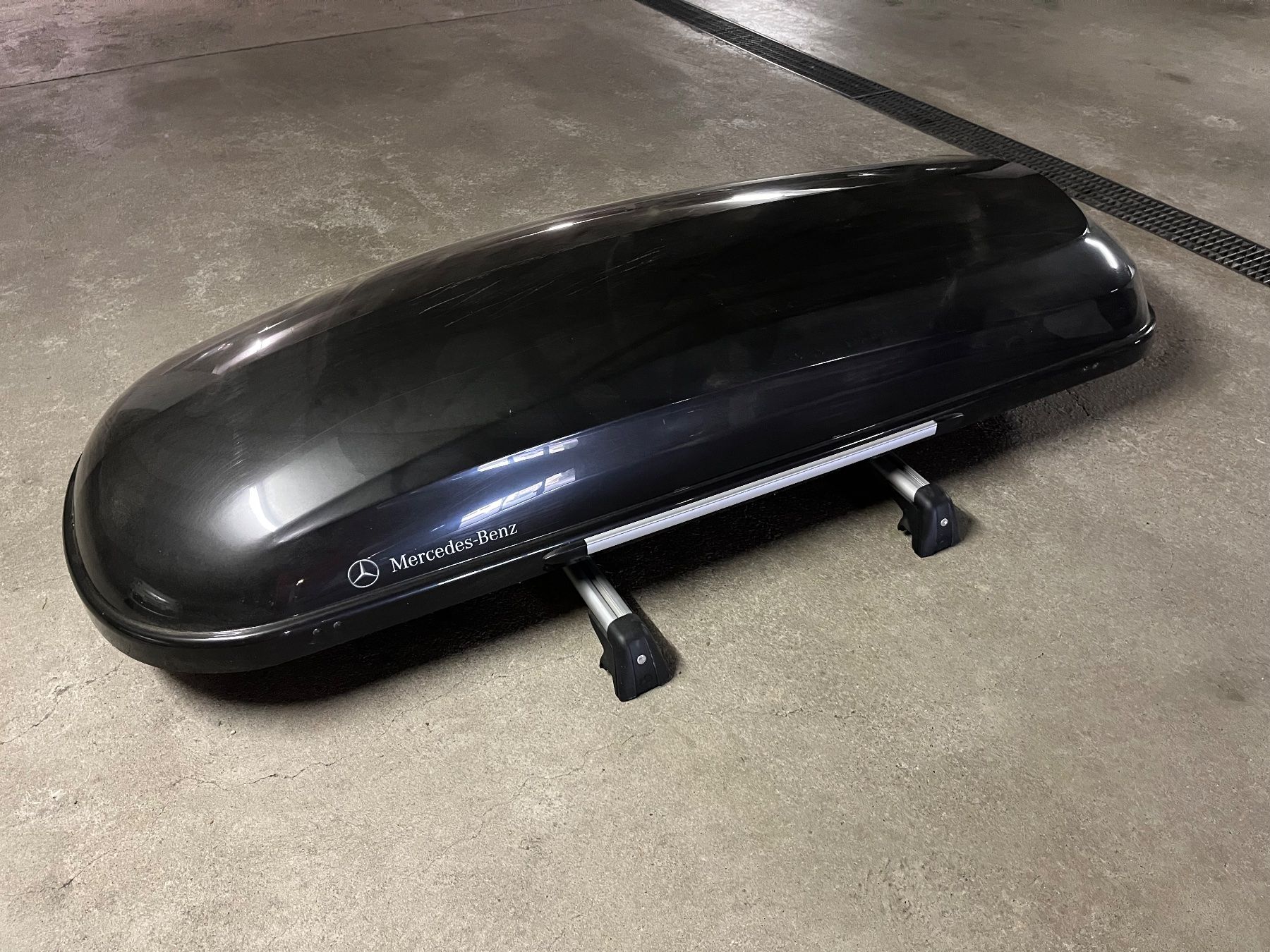 Dachboxen: Mercedes Dackbox inkl Trägersystem – Gebraucht aus Nidau von