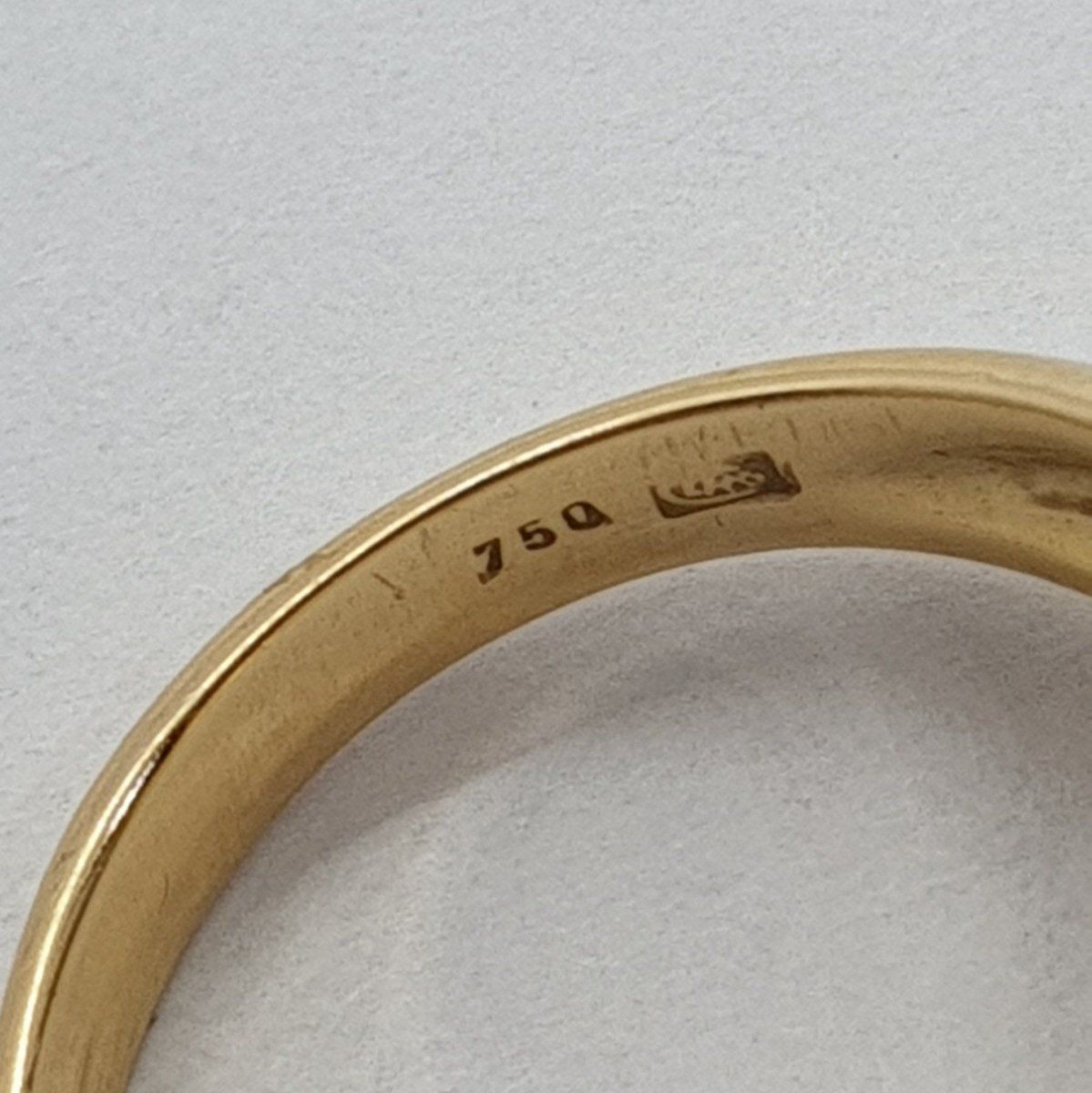 Anelli: Echt 18K Gold - Diamant, Saphir Ring – Usato da Luzern venduto da Luzern-Goldhaus 5