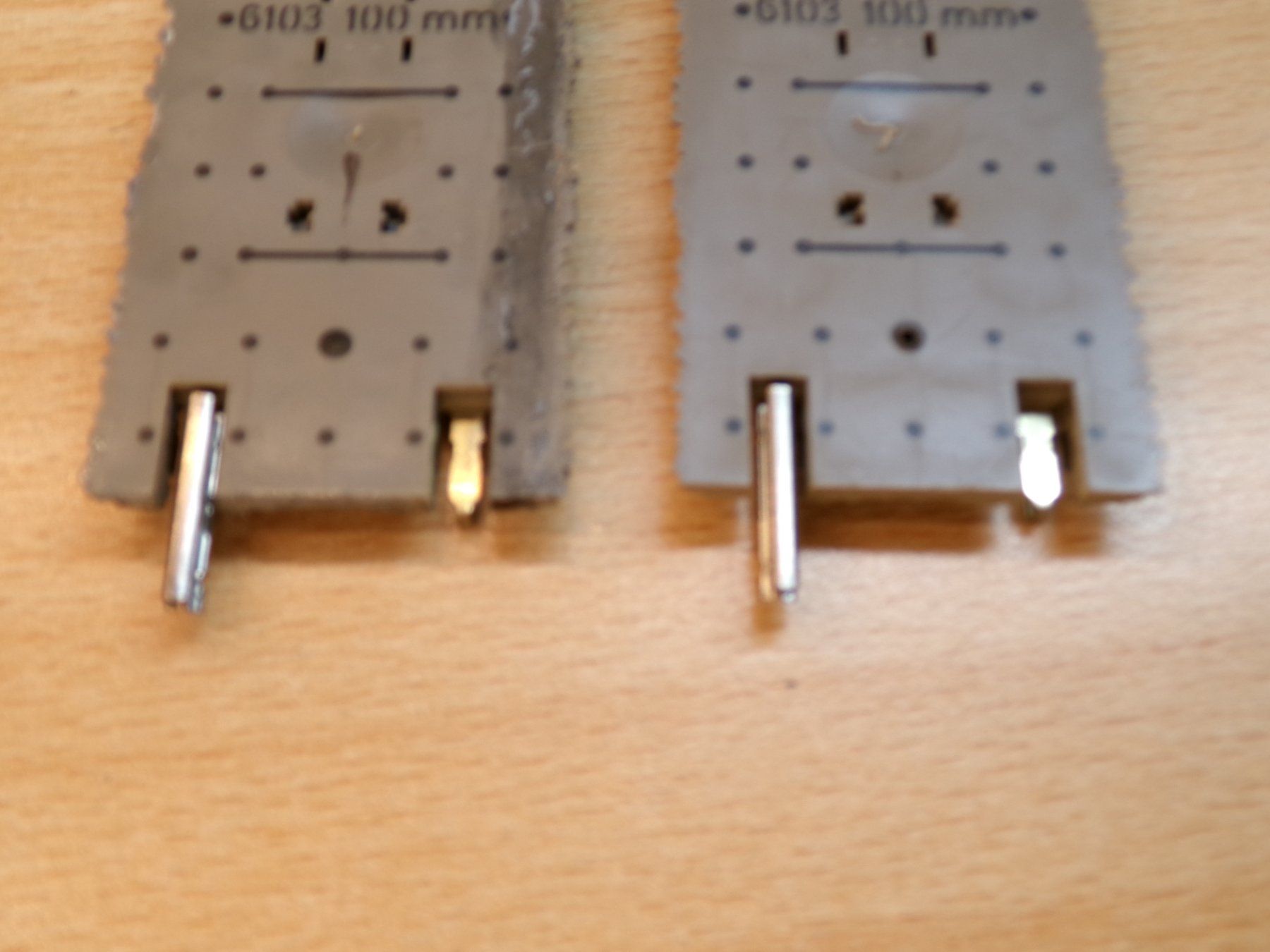 Fleischmann Modellini di ferrovie: Fleischmann H0 Profigleis 2x6103 – Usato da Hombrechtikon venduto da Se9 4