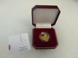 (1878) 50 Franken 2003 PP Gold im Etui und Zertifikat