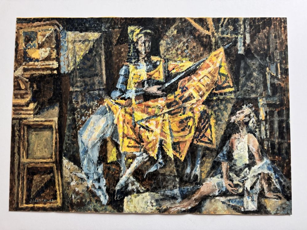 Peinture Emilio M. Beretta, SaintMartin, 1963 Kaufen auf Ricardo
