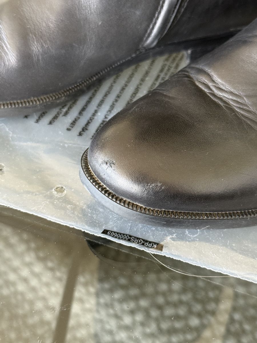 Ralph Lauren Scarpe da donna: Ralph Lauren Black Leather Boots size 39.5-40 – Usato da Kilchberg venduto da anloufra 2