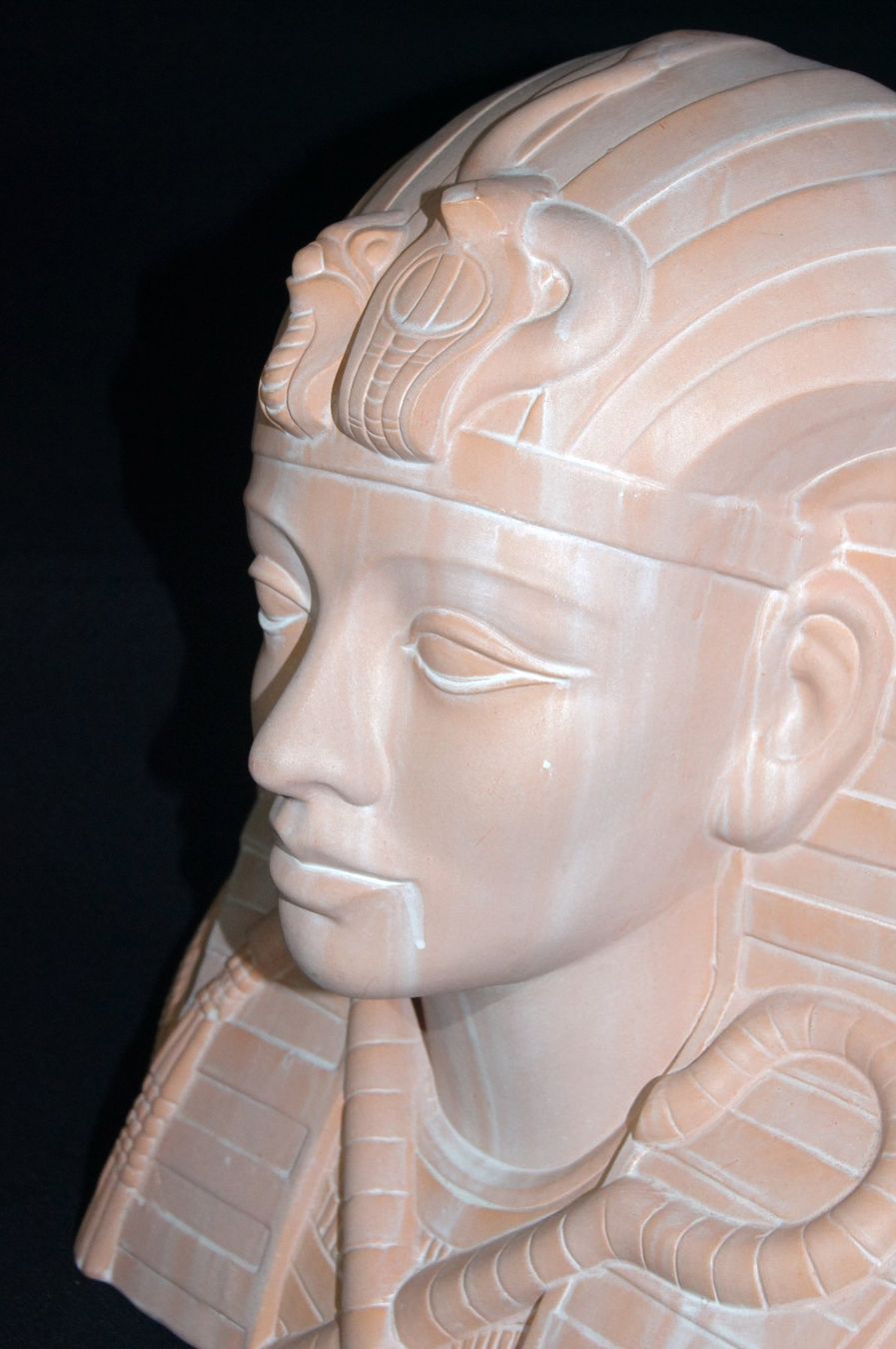 Sculture & Statue: Eindrucksvolle, lebensgrosse Pharao-Büste – Usato da Geroldswil venduto da ARTEFACTO 6