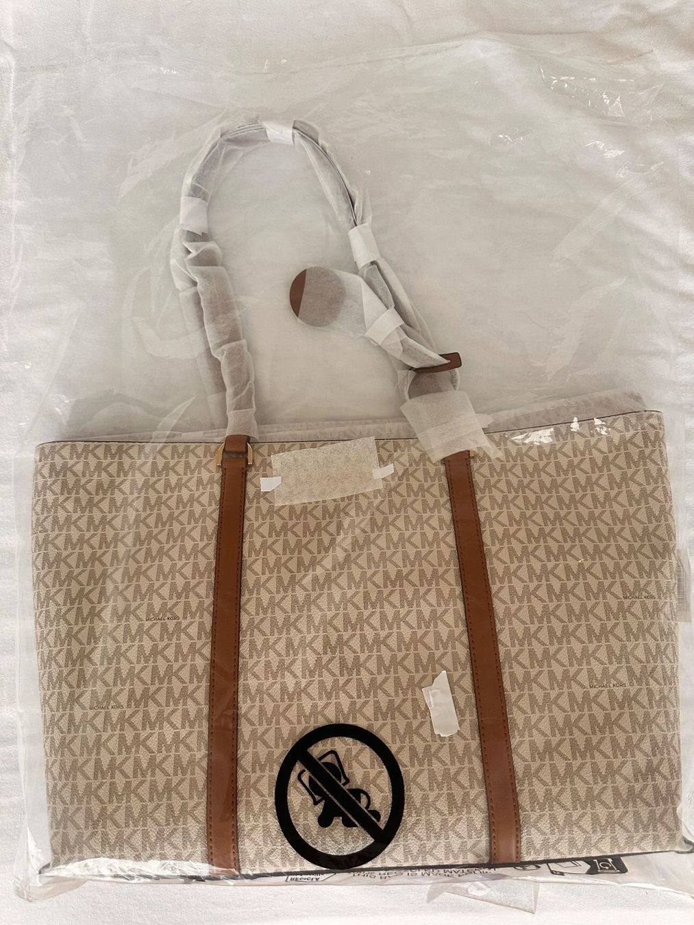 Michael Kors Borse da donna: Michael Kors Tasche Shopper Temple Large – Nuovo e nell'imballaggio originale da Zürich venduto da Imfi 4