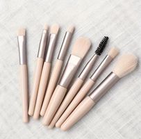 8-teiliges Make-up-Pinselset mit Beauty Blender – neu