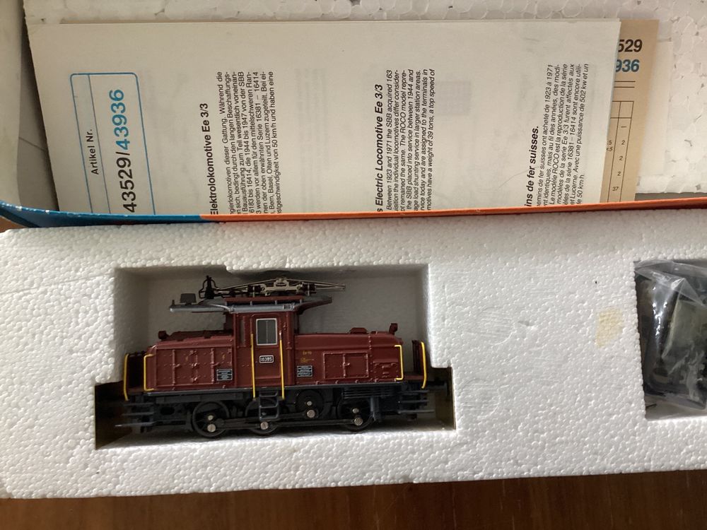 Fleischmann 1330 _ SBB Lokomotive Ee 3/3 Rangierlok Spur H0 (D'occasion) à Uerikon pour CHF 100 – avec livraison | Acheter sur