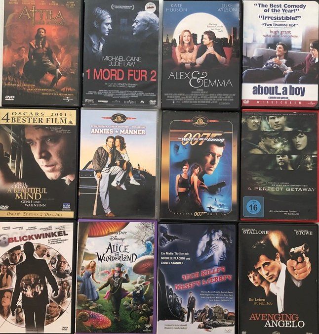 Tutti i DVDs: DVD - Sammlung, 32 DVD's & 2 Blue-Rays, guter Zustand – Usato da Grüningen venduto da azulmarron 1