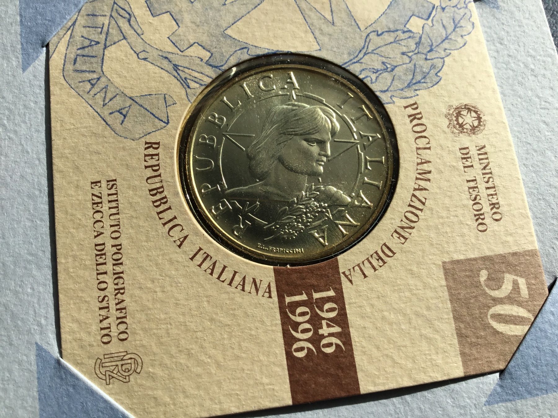 Tutti le monete: 10000 Lire PROCLAMAZIONE 1996 – Usato da St. Margrethen SG venduto da alfapeugeot10 2