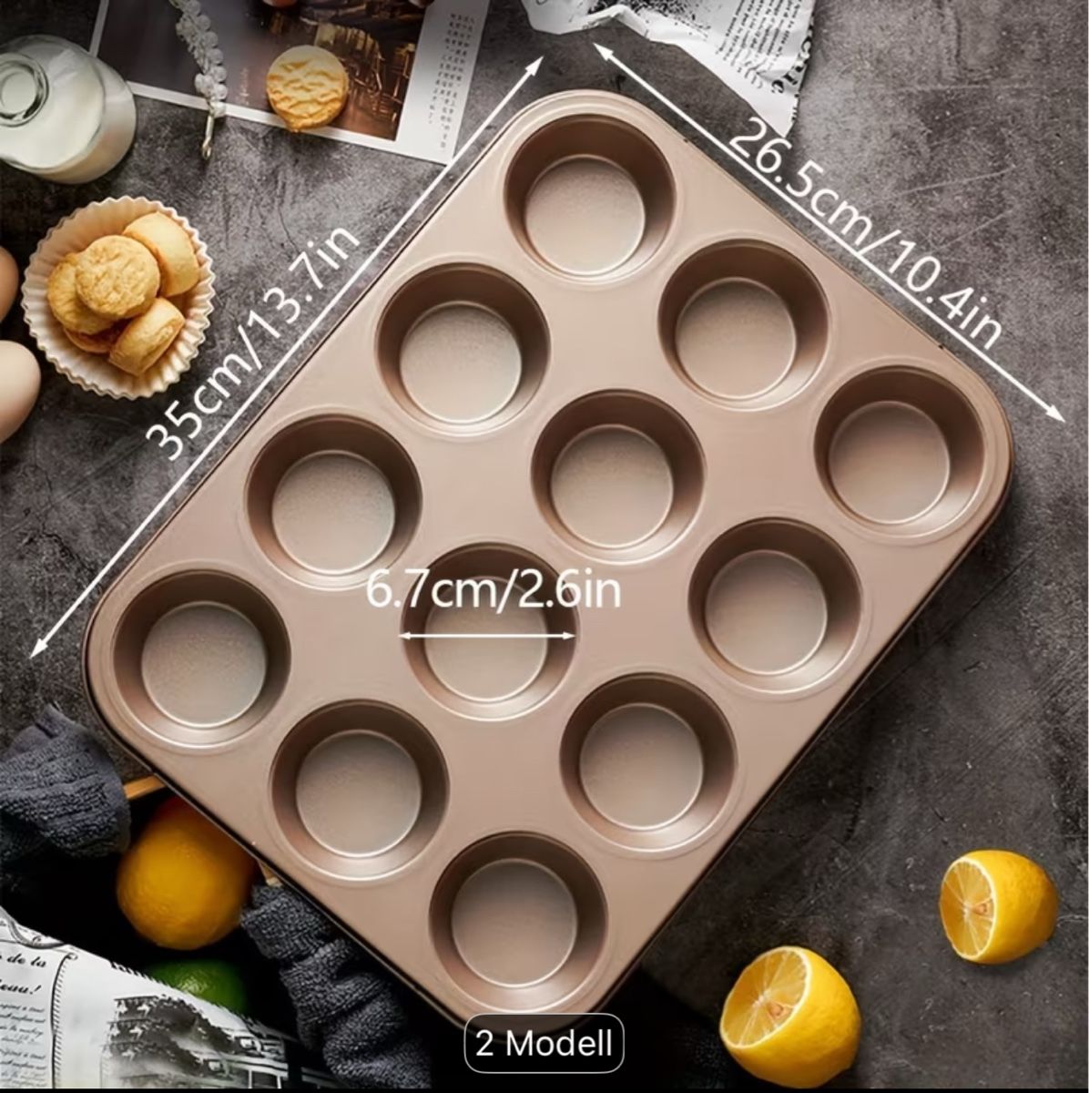 Teglie da forno: Cupcake-Set, Verpackungsformen – Nuovo e nell'imballaggio originale da Winterthur venduto da mar_8jks 5