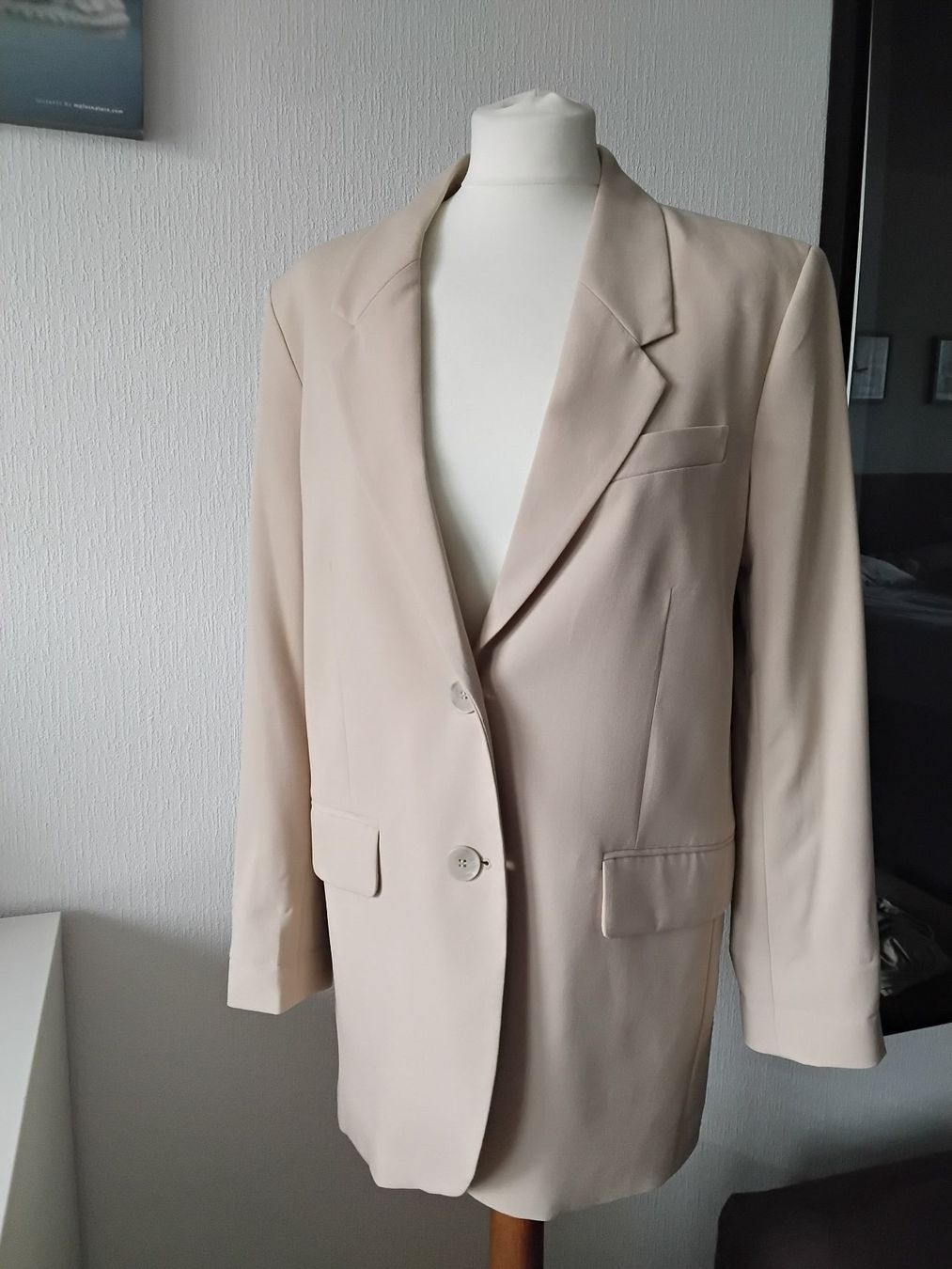 H&M Giacche: Blazer beige H&M, Élégant pour le printemps, Taille S – Nuovo (secondo la descrizione) da chêne-bourg venduto da patty190